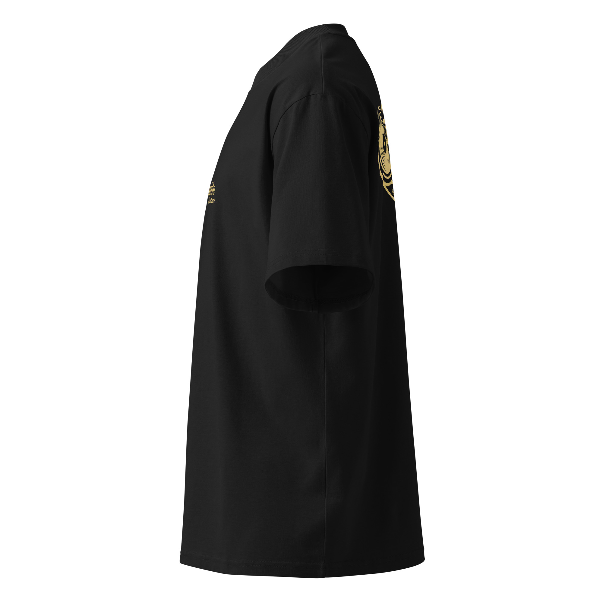 Classic Gold Oversized Tee | Trackside Culture - Image 4