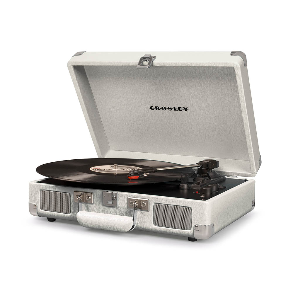 CROSLEY Crosley Cruiser White Sands - Bluetooth Turntable & Record Storage Crate - Image 3
