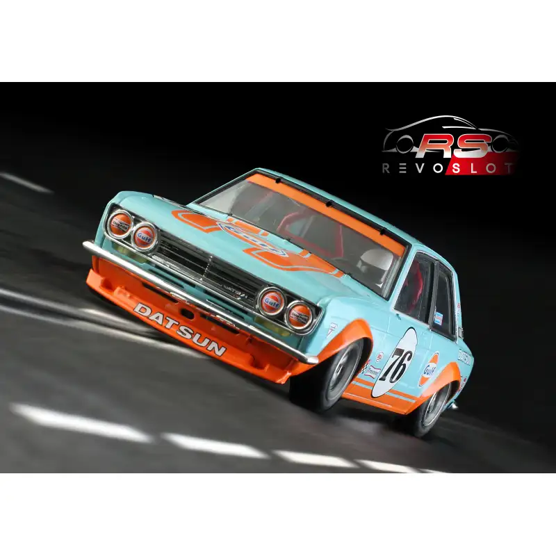RevoSlot Datsun 510 Gulf #76 - 1:32 Slot Car - Image 2