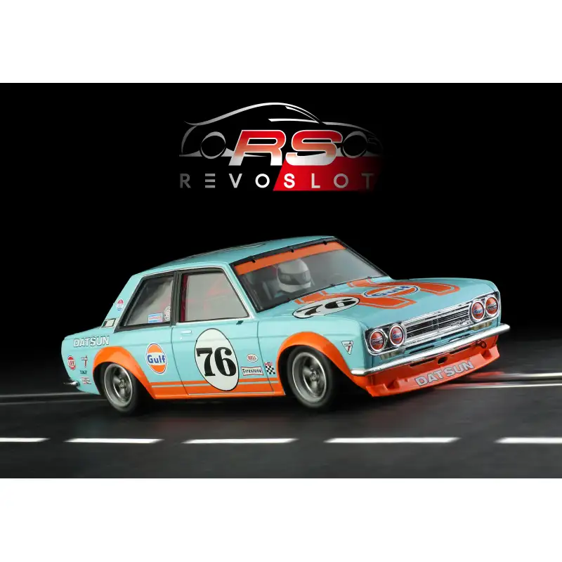 RevoSlot Datsun 510 Gulf #76 - 1:32 Slot Car - Image 3