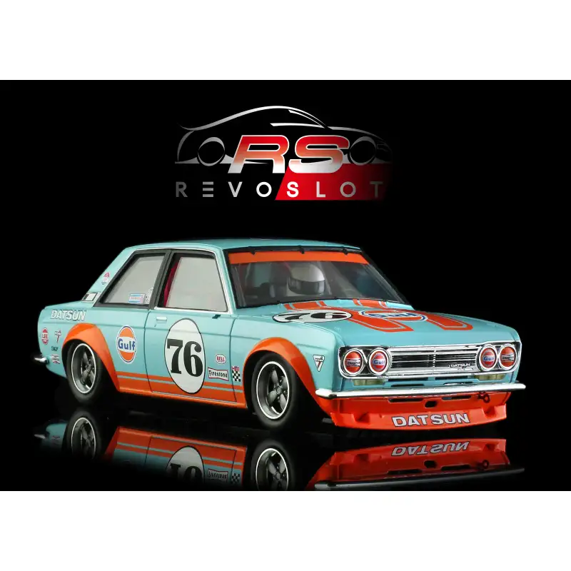 RevoSlot Datsun 510 Gulf #76 - 1:32 Slot Car - Image 7