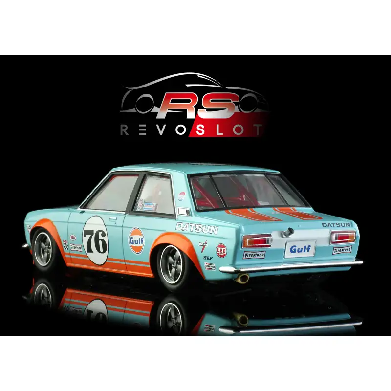 RevoSlot Datsun 510 Gulf #76 - 1:32 Slot Car - Image 5