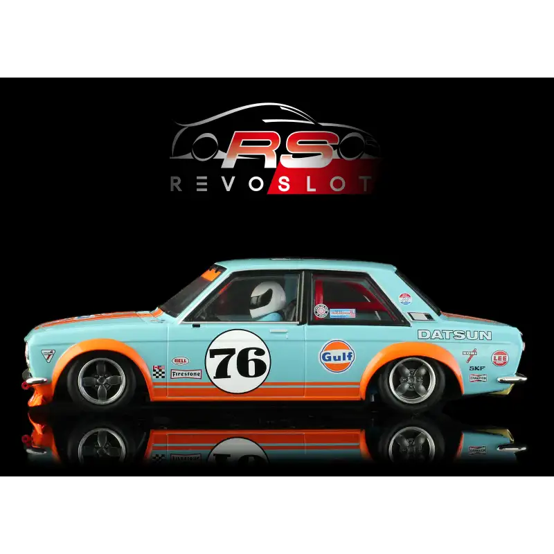 RevoSlot Datsun 510 Gulf #76 - 1:32 Slot Car - Image 4