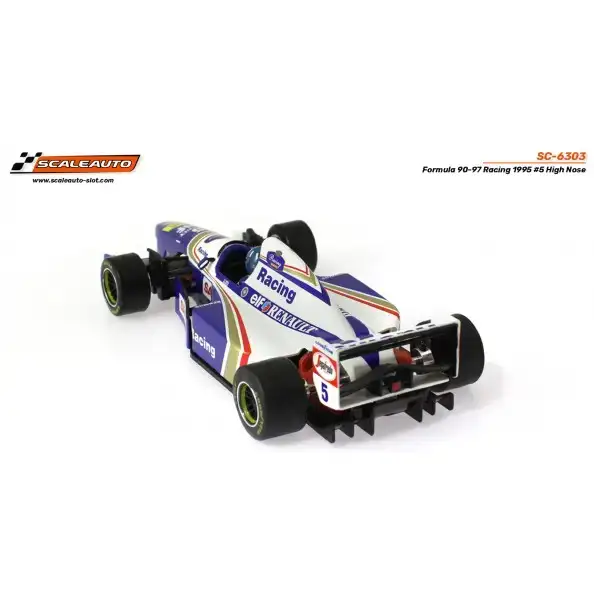 Scaleauto F1 Williams FW17 Renault Elf #5 - 1:32 Slot Car - Image 2
