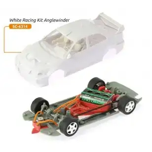 Scaleauto Mitsubishi AWD VI White Kit - 1:32 Slot Car - Image 5