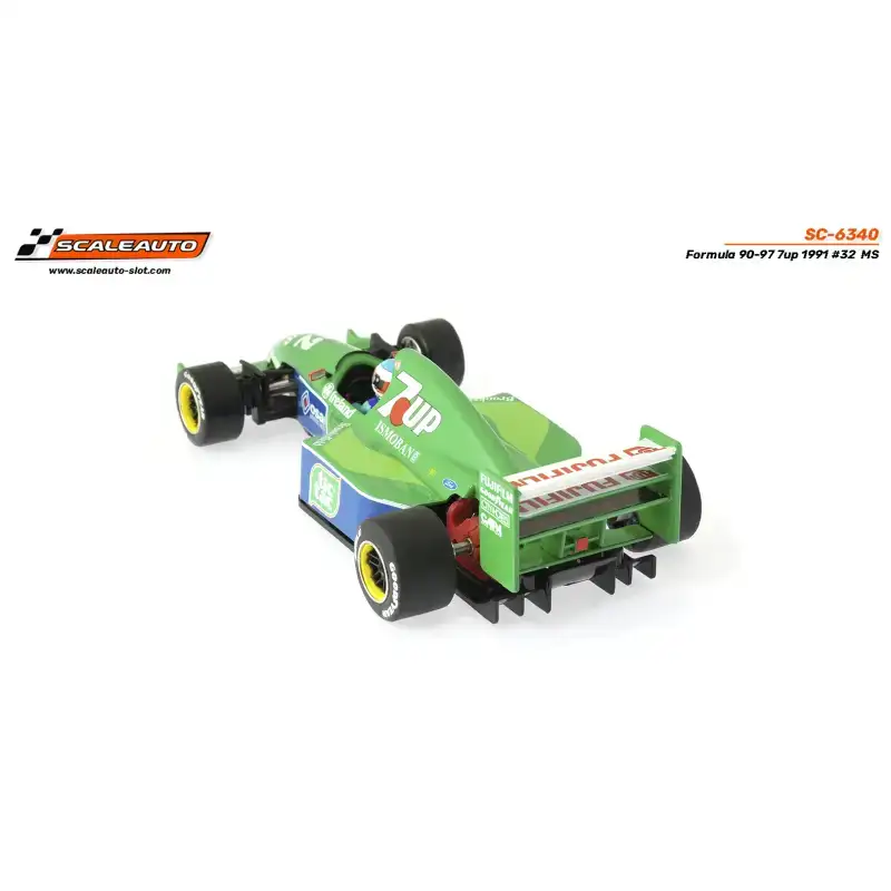 Scaleauto F1 Jordan 191 Fuji Film 7-Up #32 - 1:32 Slot Car - Image 3