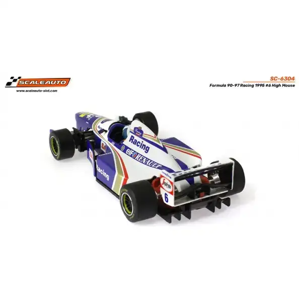 SC6304 Scaleauto F1 Williams FW17 Renault Elf #6 - 1:32 Slot Car - Image 3
