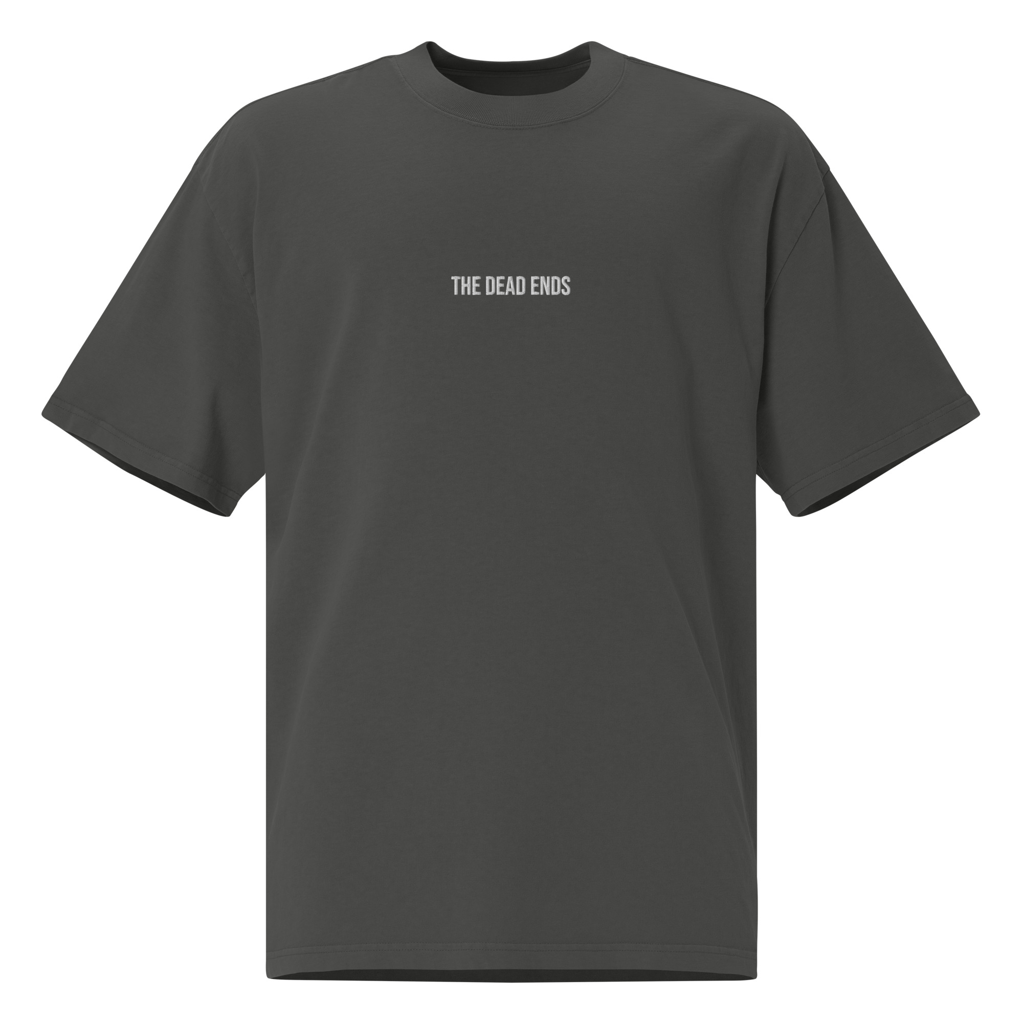 The Dead Ends - Embroided Oversized faded t-shirt - Image 2