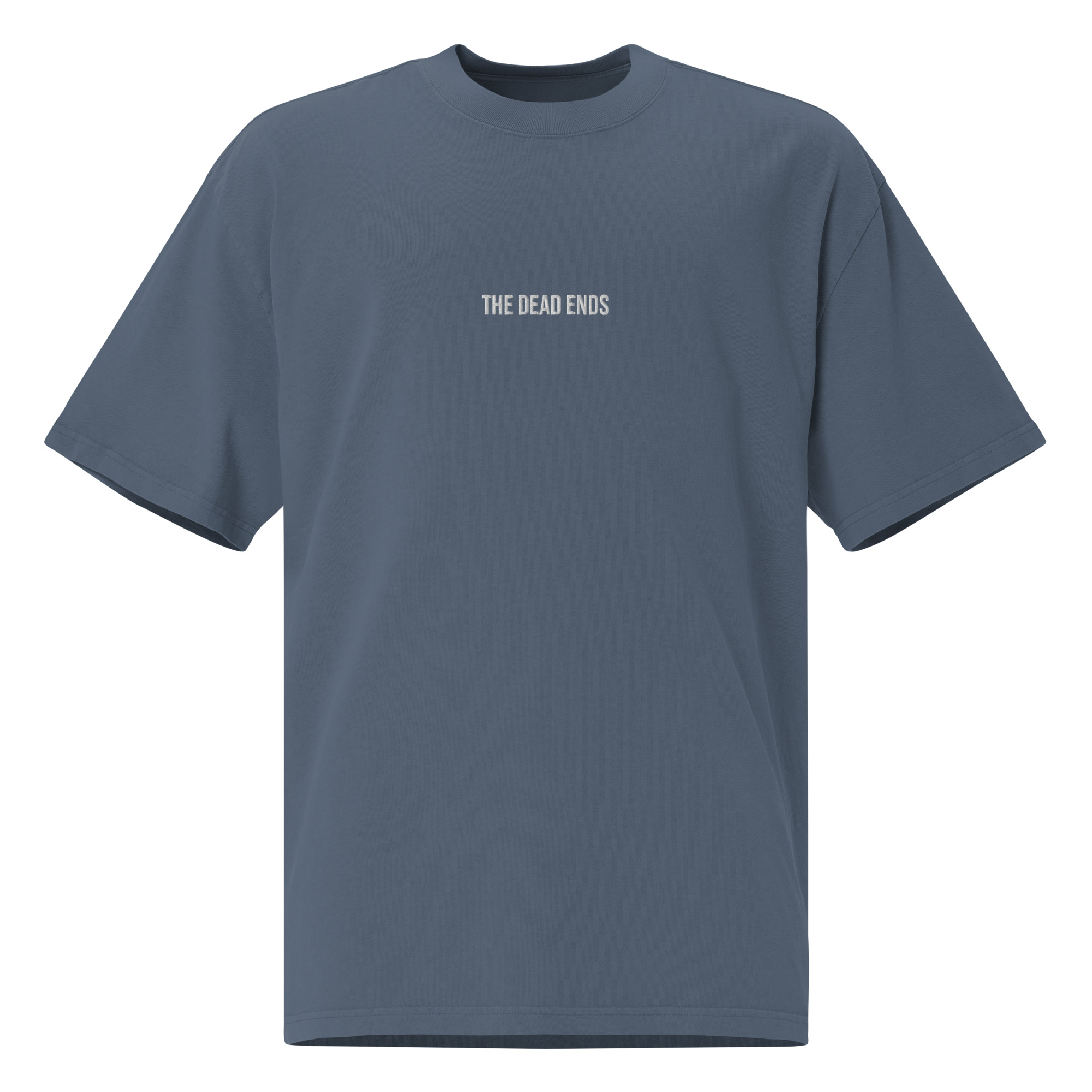 The Dead Ends - Embroided Oversized faded t-shirt - Image 3